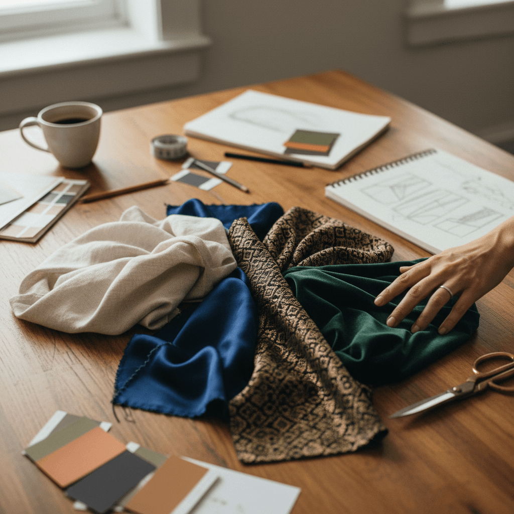 Curated design concept planning