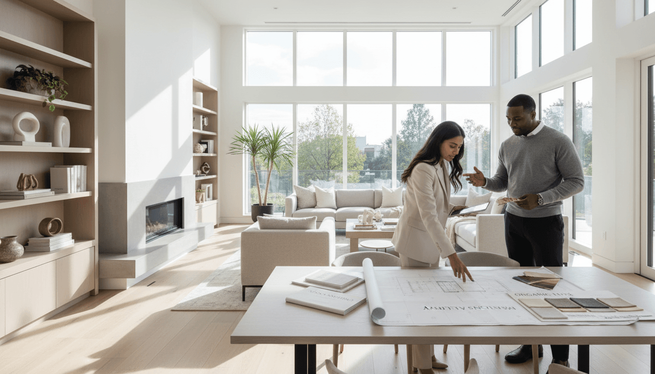 Discovery call with interior designer